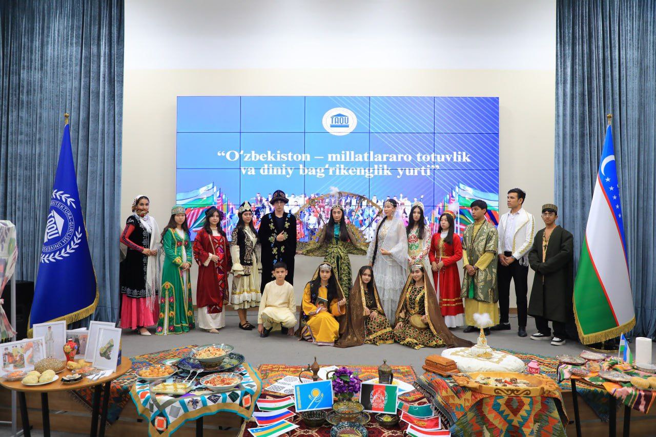 Toshkent arxitektura-qurilish universitetida “Oʻzbekiston - millatlararo totuvlik va diniy bagʻrikenglik yurti” mavzusida festival boʻlib oʻtdi